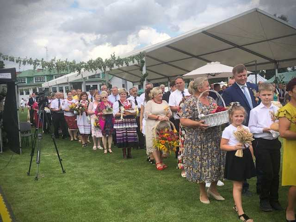 Dożynki powiatu zamojskiego i gminy Miączyn [ZDJĘCIA]