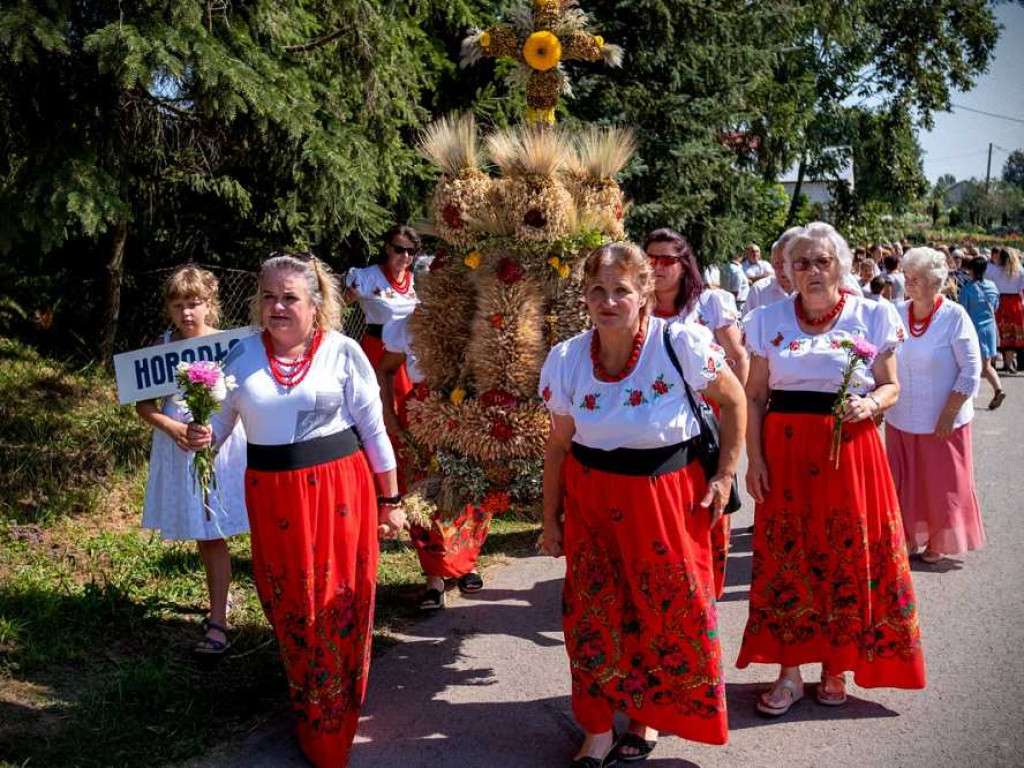 Dożynki Gminy Horodło w Hrebennem [ZDJĘCIA]