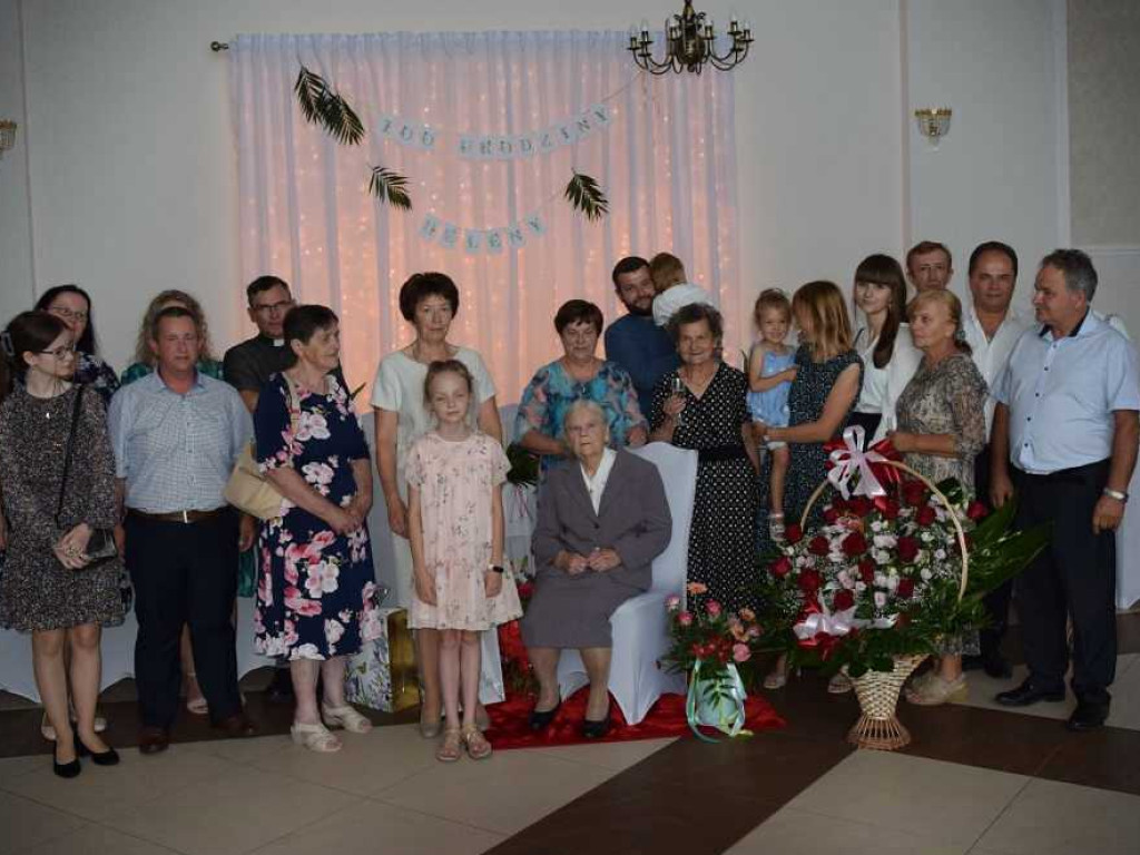 Jubileusz 100-lecia urodziny Pani Heleny Smerdel [ZDJĘCIA]