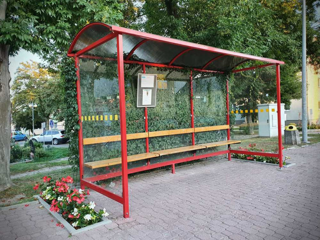Hrubieszów: Przystanek przy ul. Partyzantów [ZDJĘCIA]