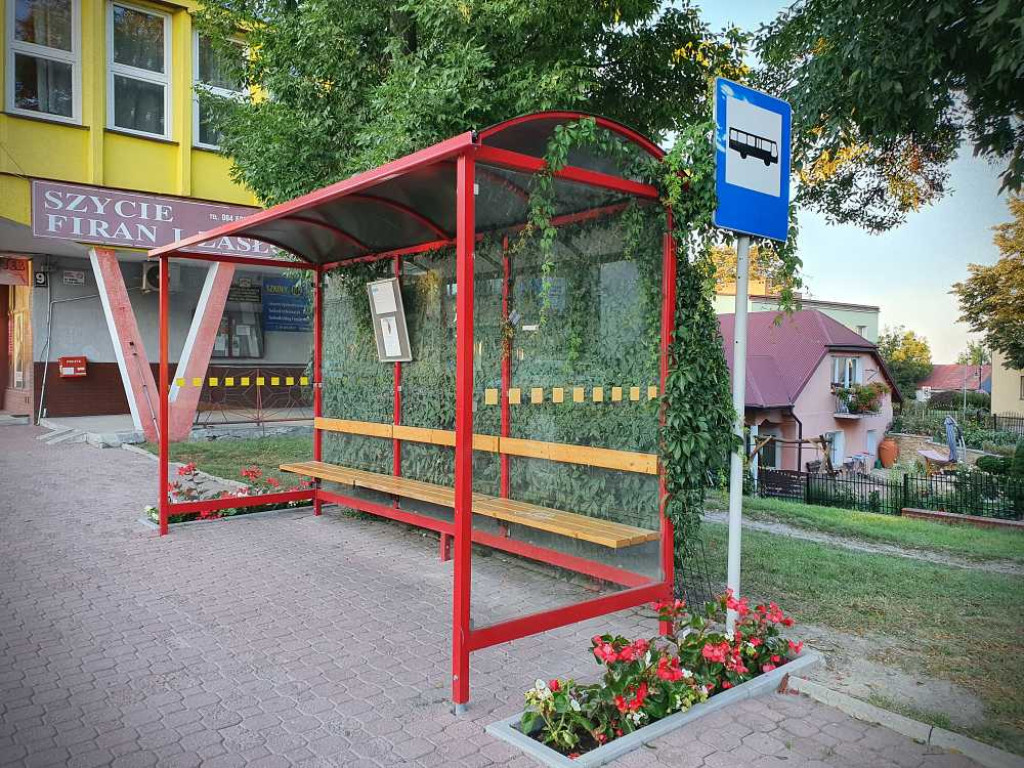 Hrubieszów: Przystanek przy ul. Partyzantów [ZDJĘCIA]