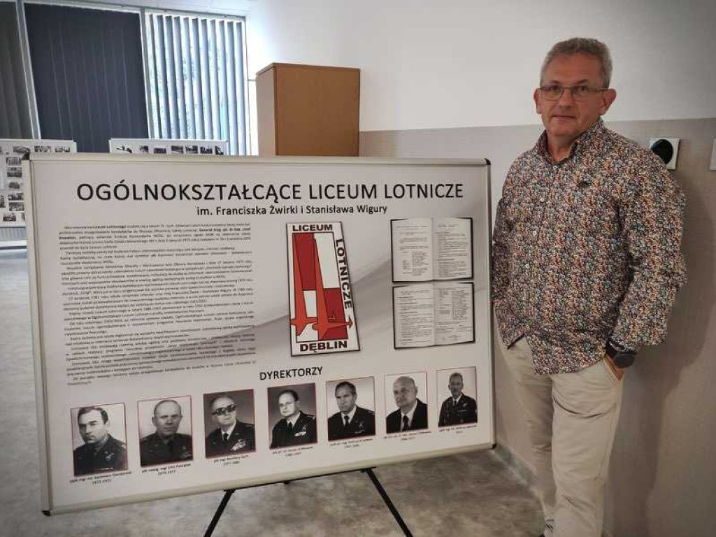 Hrubieszowianin Leszek Kryszczuk na 50-leciu Liceum Lotniczego w Dęblinie [ZDJĘCIA]