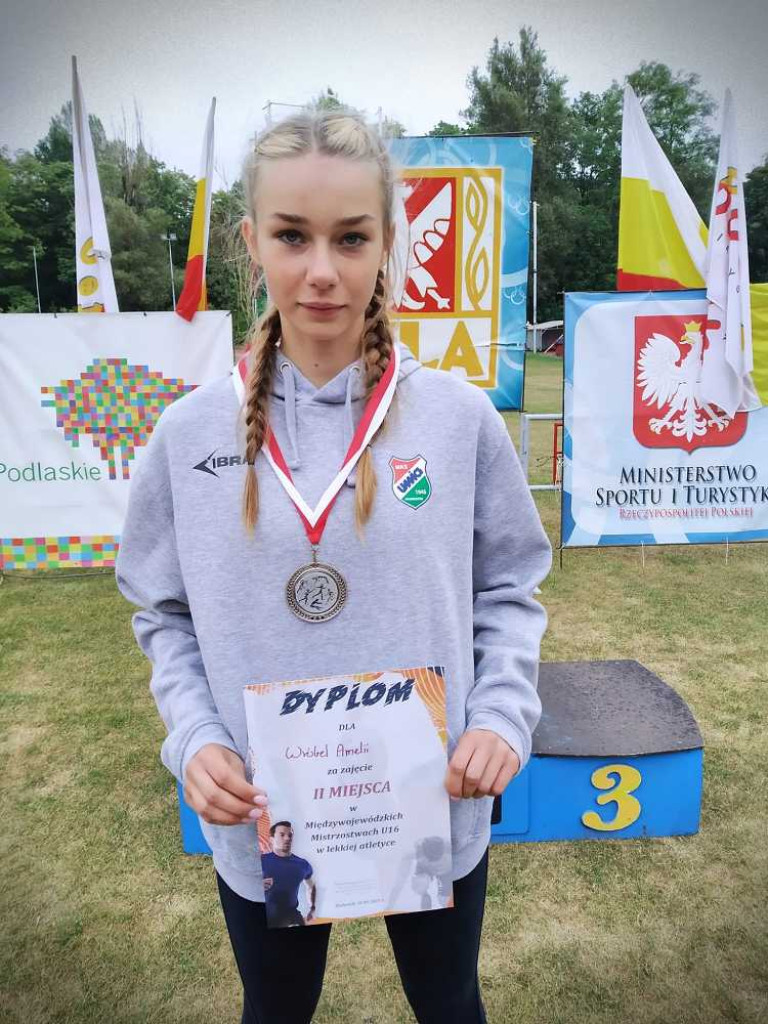 Pięć medali Unii Hrubieszów w lekkoatletycznych Międzywojewódzkich Mistrzostwach Młodzików w Białymstoku [ZDJĘCIA]