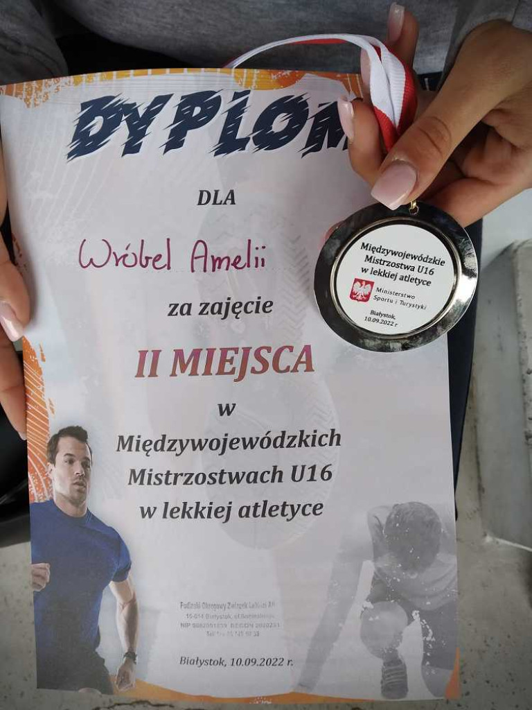 Pięć medali Unii Hrubieszów w lekkoatletycznych Międzywojewódzkich Mistrzostwach Młodzików w Białymstoku [ZDJĘCIA]