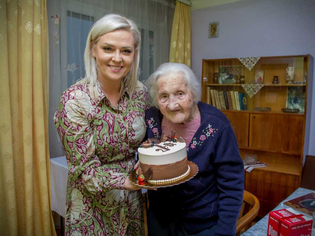 Hrubieszów: Pani Józefa Kuźmińska kończy 106 lat!