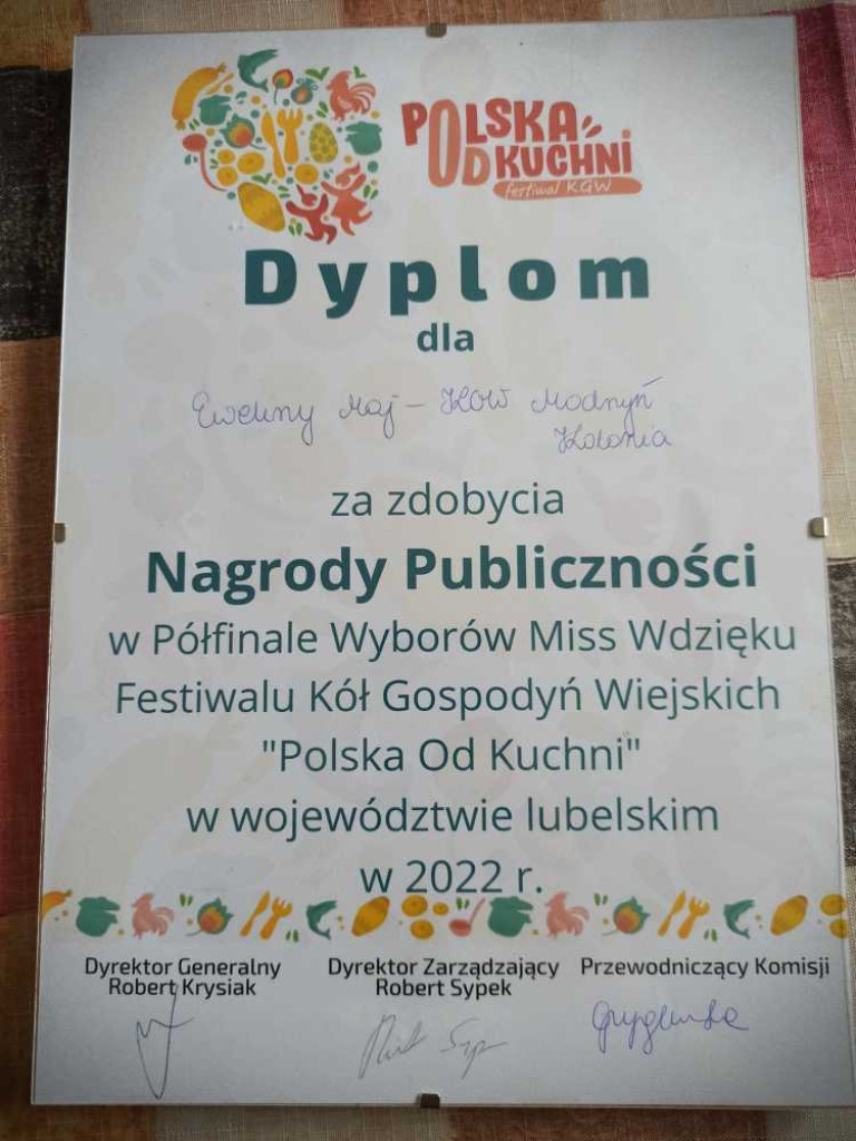 Miss z KGW Modryń Kolonia. Będzie finał na Narodowym! [ZDJĘCIA]