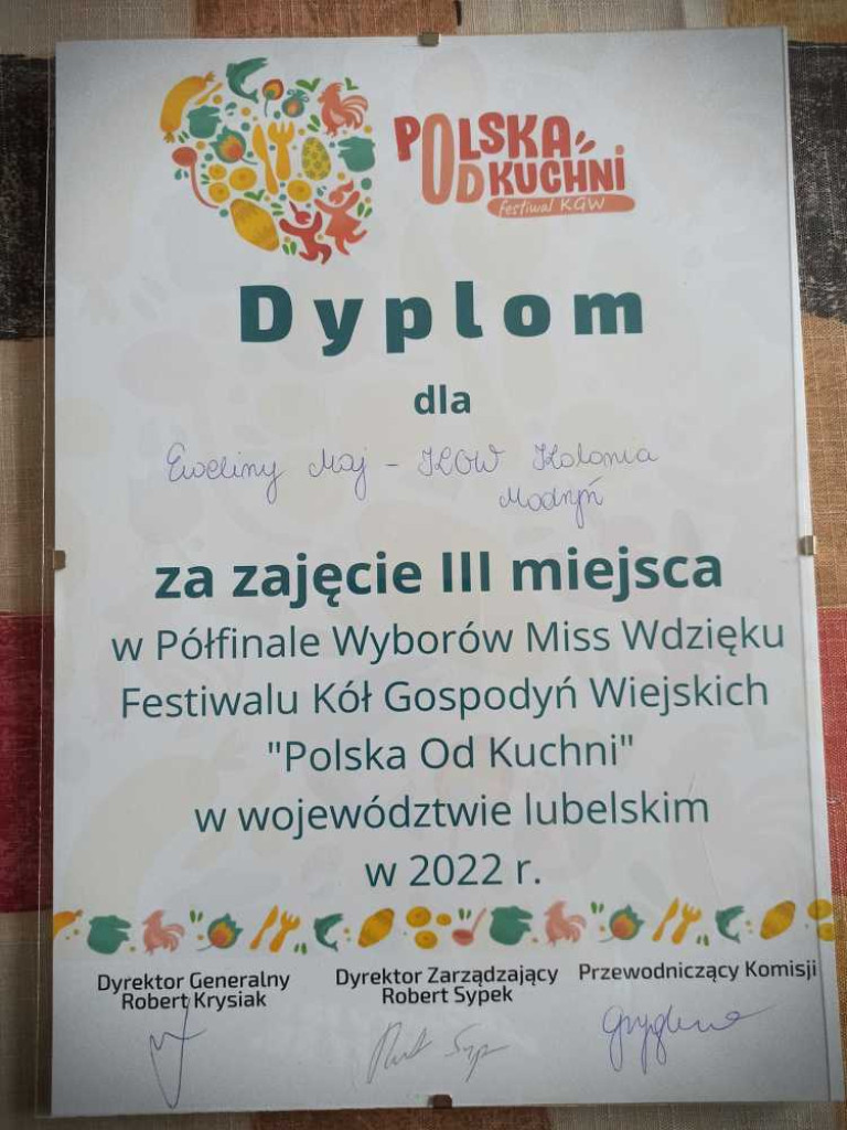 Miss z KGW Modryń Kolonia. Będzie finał na Narodowym! [ZDJĘCIA]