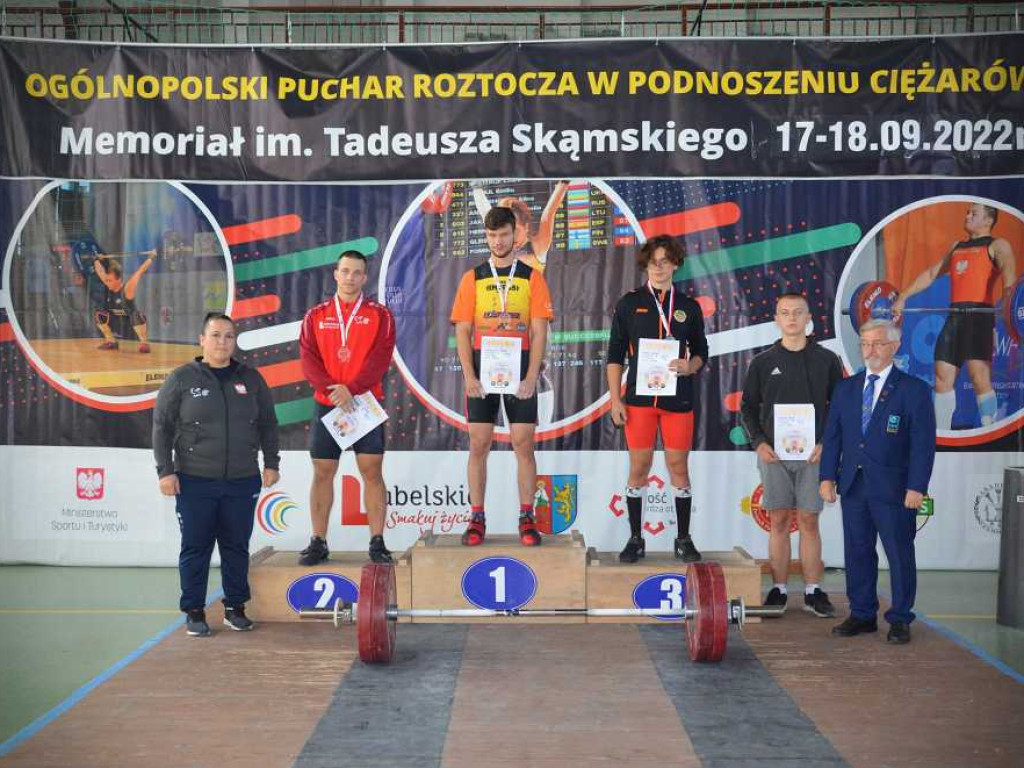 Dźwigali w Pucharze Roztocza i ku pamięci Tadeusza Skąmskiego [ZDJĘCIA]