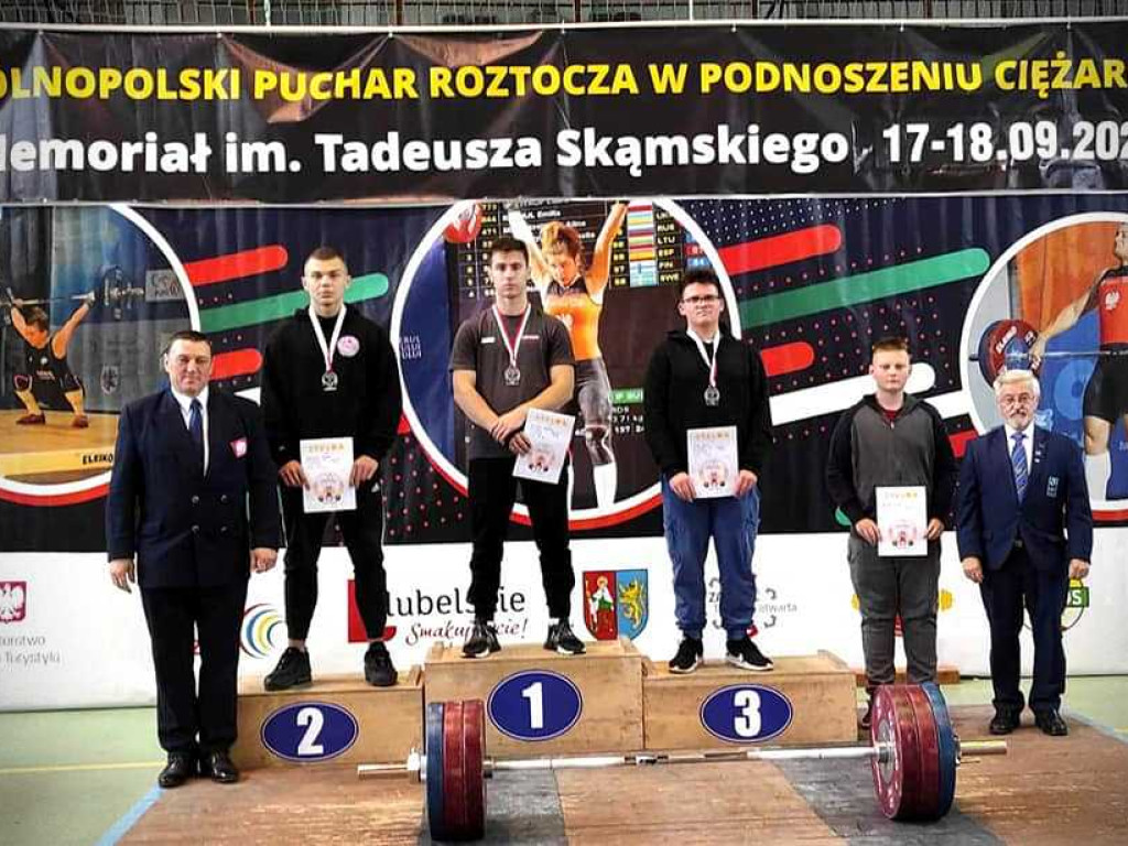 Dźwigali w Pucharze Roztocza i ku pamięci Tadeusza Skąmskiego [ZDJĘCIA]