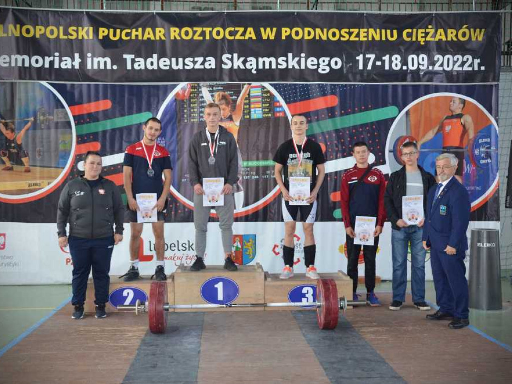 Dźwigali w Pucharze Roztocza i ku pamięci Tadeusza Skąmskiego [ZDJĘCIA]