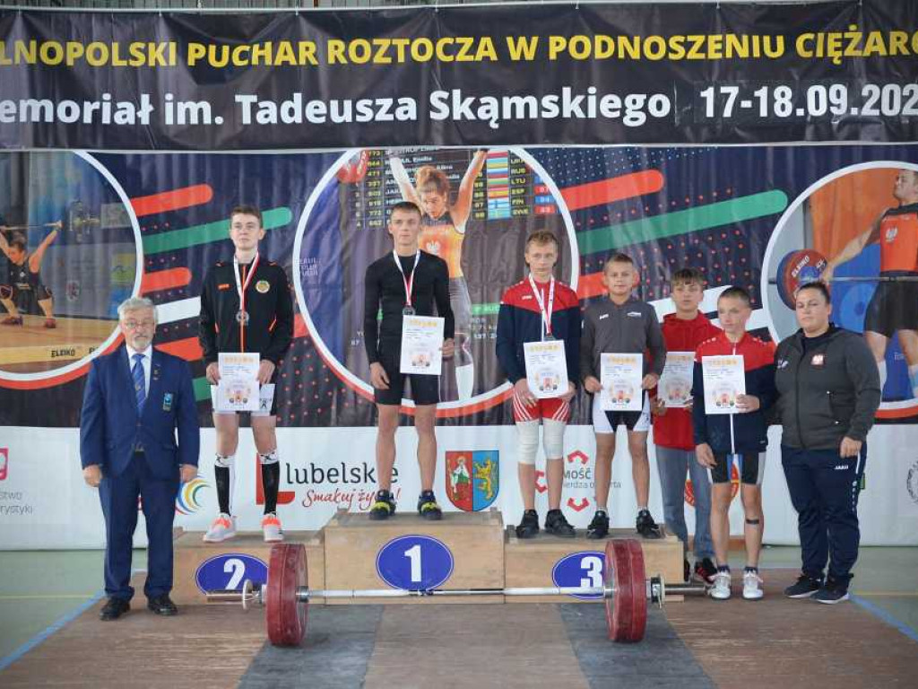 Dźwigali w Pucharze Roztocza i ku pamięci Tadeusza Skąmskiego [ZDJĘCIA]