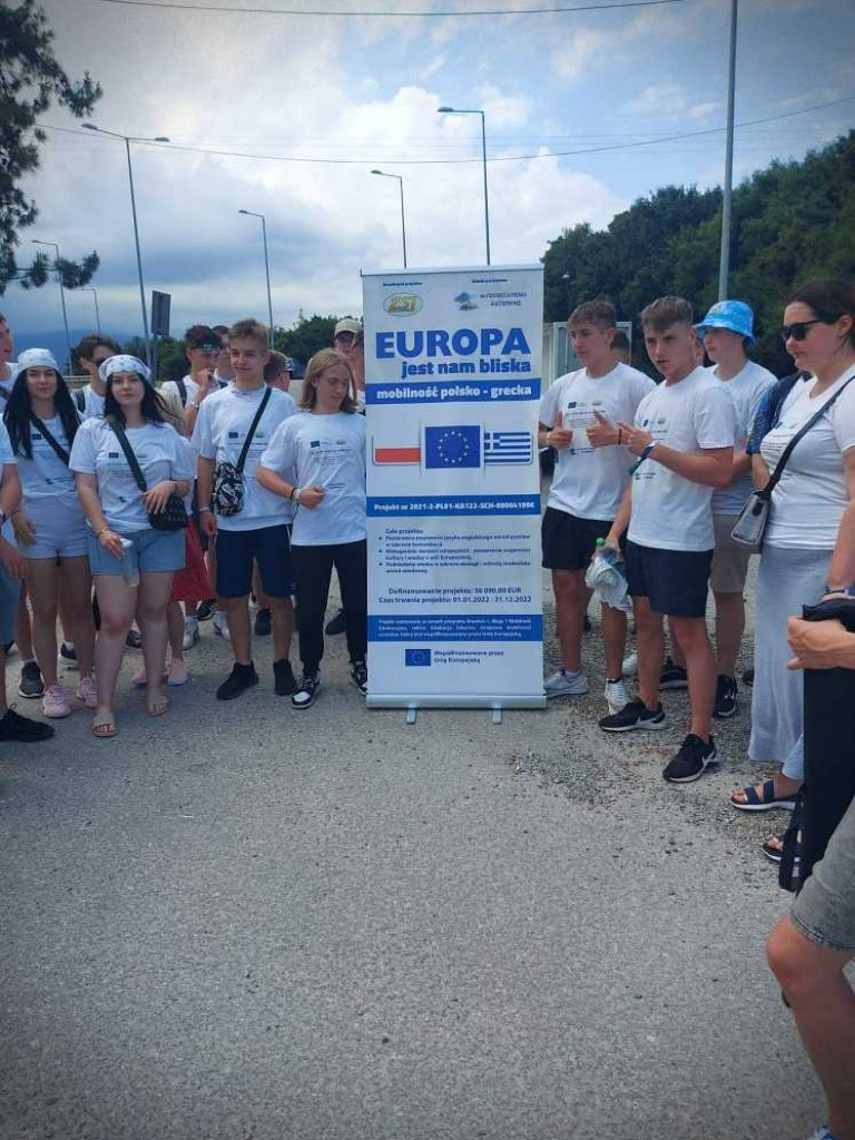 Hrubieszowska młodzież uczy się i rozwija kompetencje zawodowe w Grecji