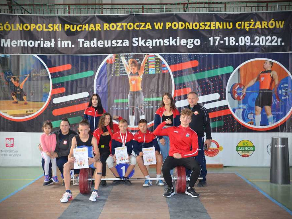 Dźwigali w Pucharze Roztocza i ku pamięci Tadeusza Skąmskiego [ZDJĘCIA]