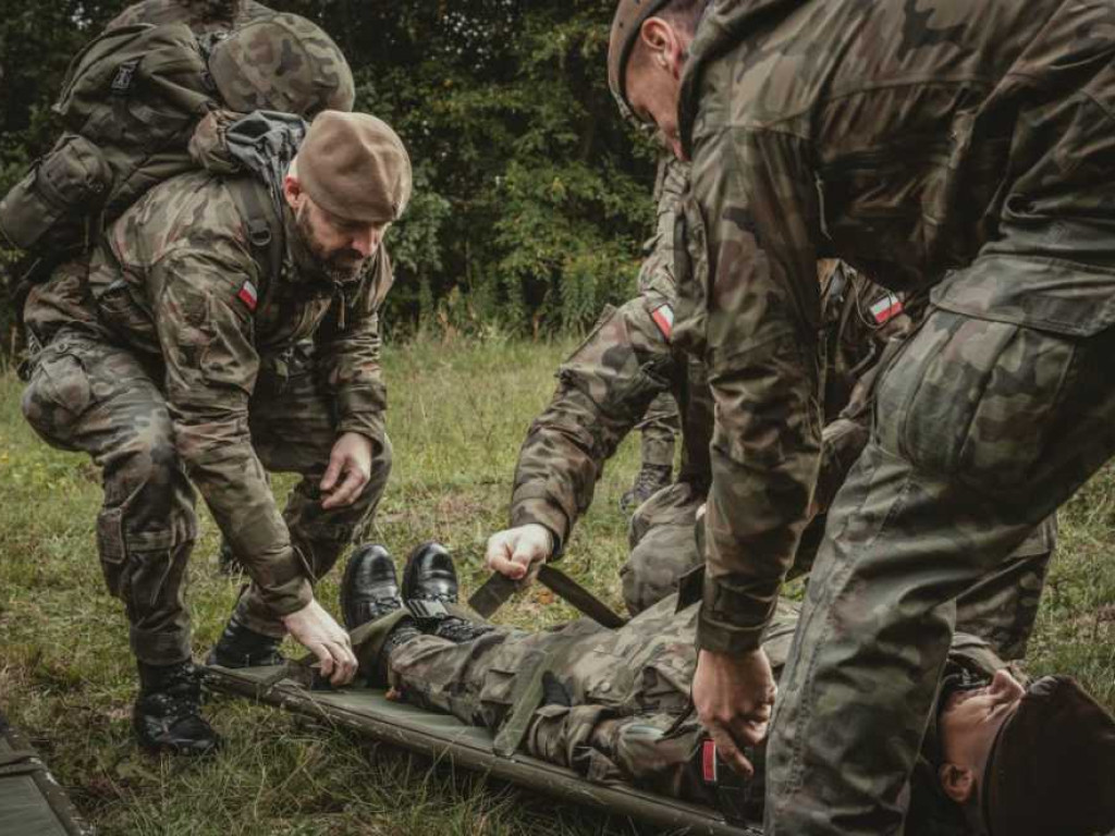 Terytorialsi na ćwiczeniu 