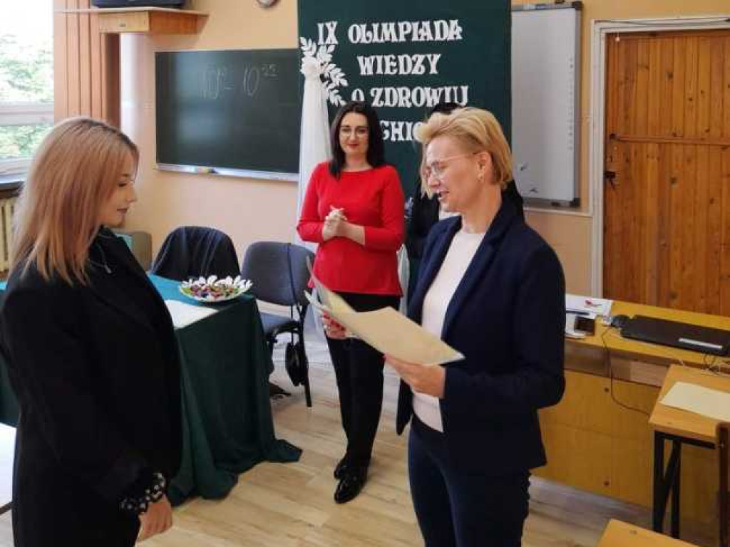 Hrubieszów: Wzięli udział w olimpiadzie, konkursie i spotkaniach profilaktycznych [ZDJĘCIA]