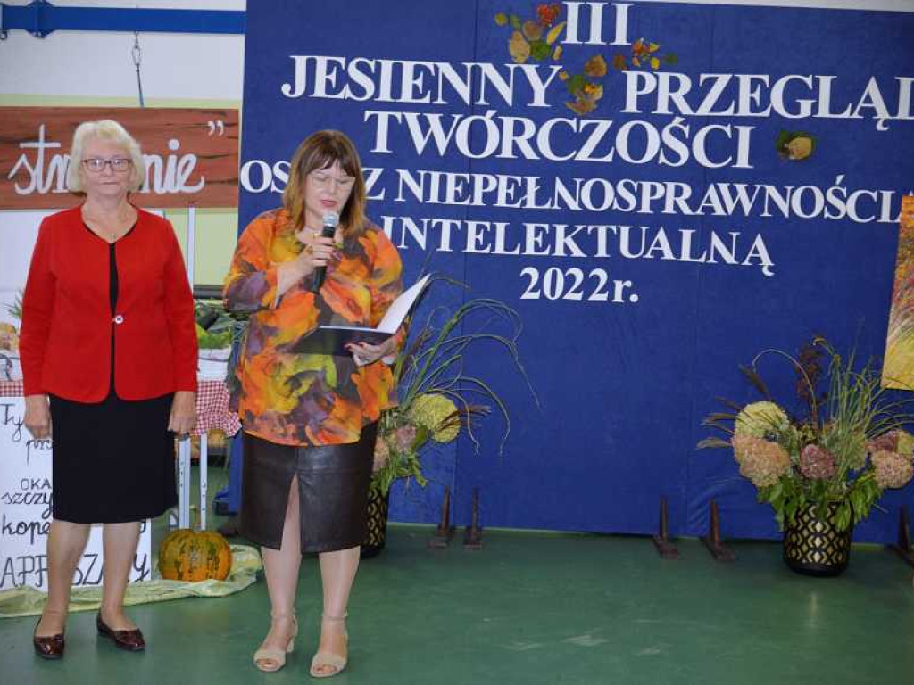 Jesienny Przegląd Twórczości Osób z Niepełnosprawnością Intelektualną - Alojzów 2022 [ZDJĘCIA]