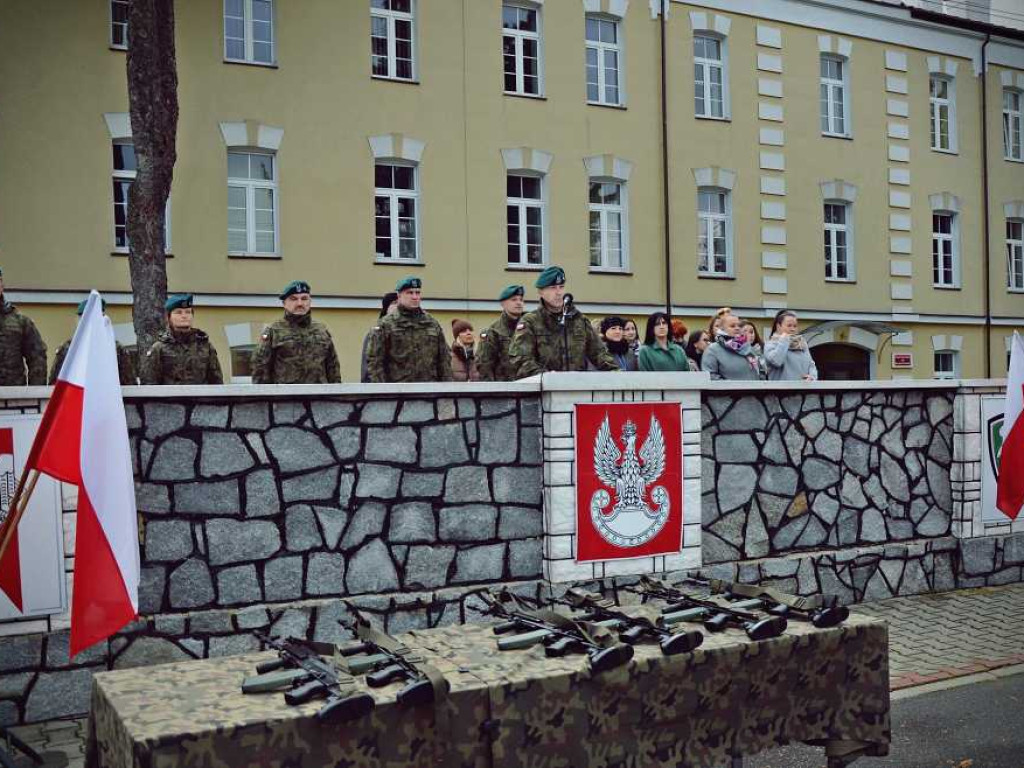 Hrubieszów: Broń dla elewów [ZDJĘCIA]