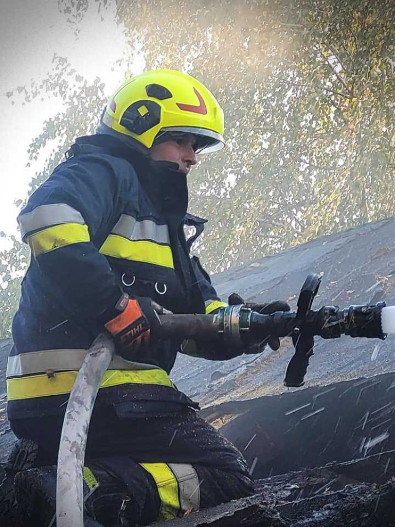 Pożar domu w Kułakowicach Drugich [ZDJĘCIA]