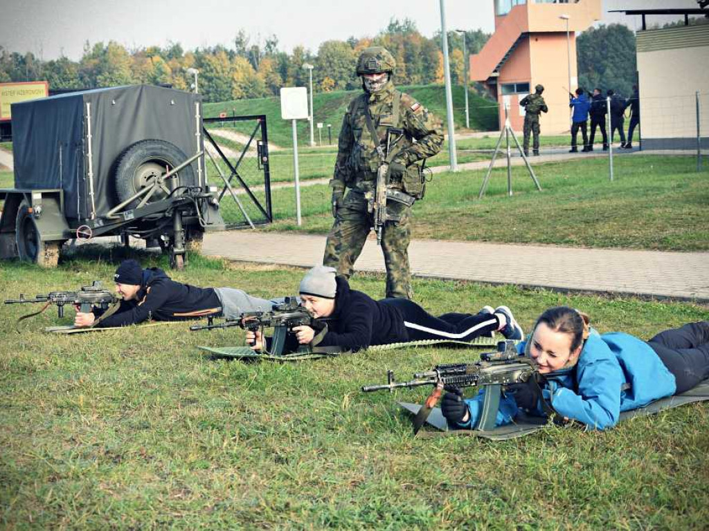 Trenowali z wojskiem w Hrubieszowie [ZDJĘCIA]