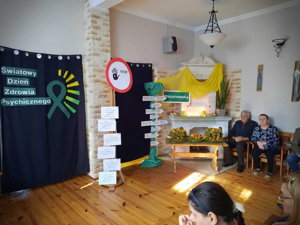 Hrubieszów: Obchody Światowego Dnia Zdrowia Psychicznego w ŚDS [ZDJĘCIA]