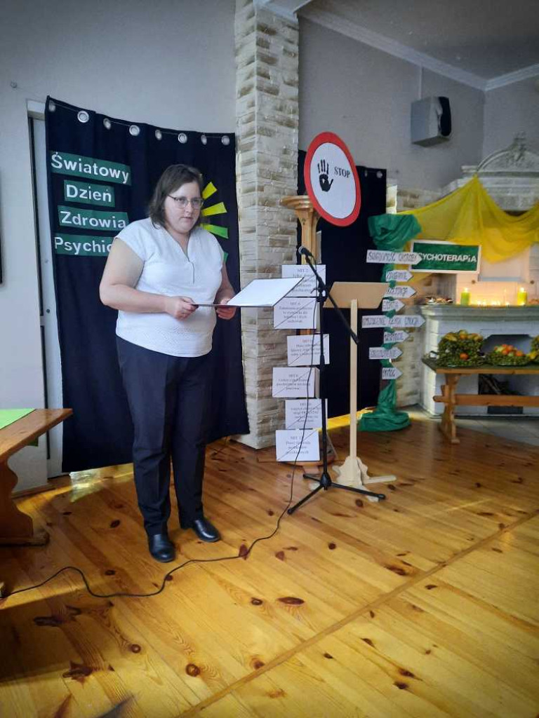 Hrubieszów: Obchody Światowego Dnia Zdrowia Psychicznego w ŚDS [ZDJĘCIA]