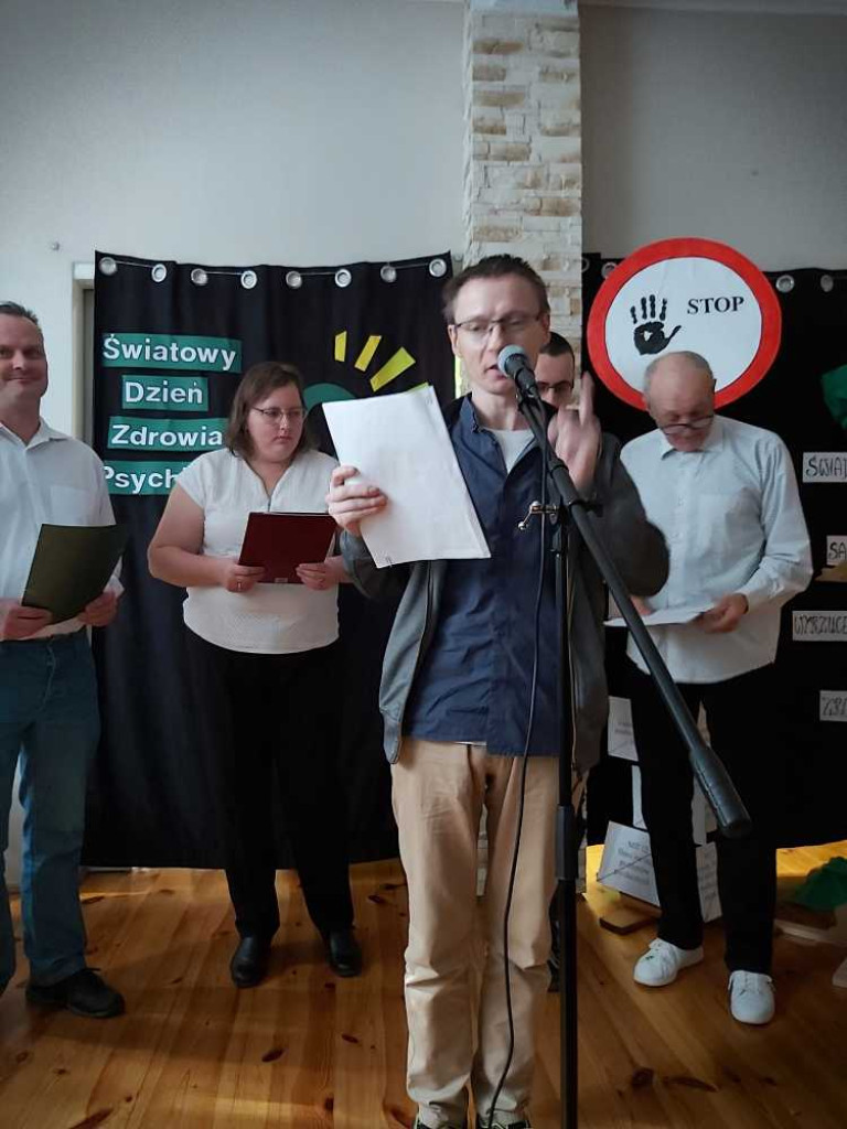Hrubieszów: Obchody Światowego Dnia Zdrowia Psychicznego w ŚDS [ZDJĘCIA]