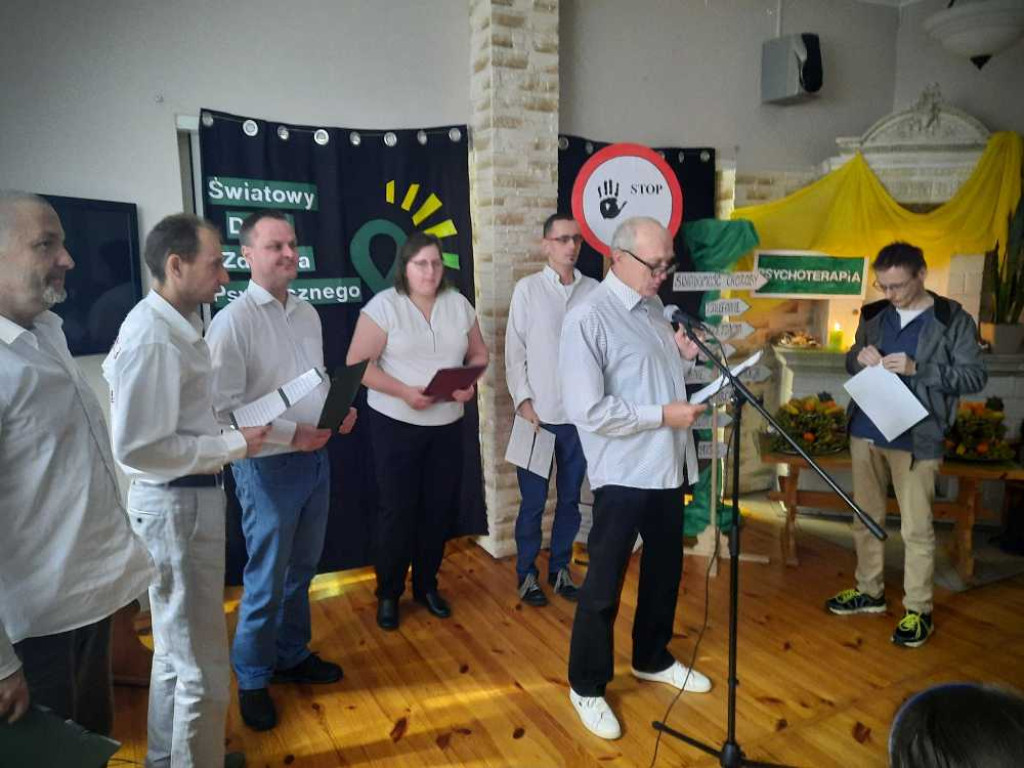 Hrubieszów: Obchody Światowego Dnia Zdrowia Psychicznego w ŚDS [ZDJĘCIA]