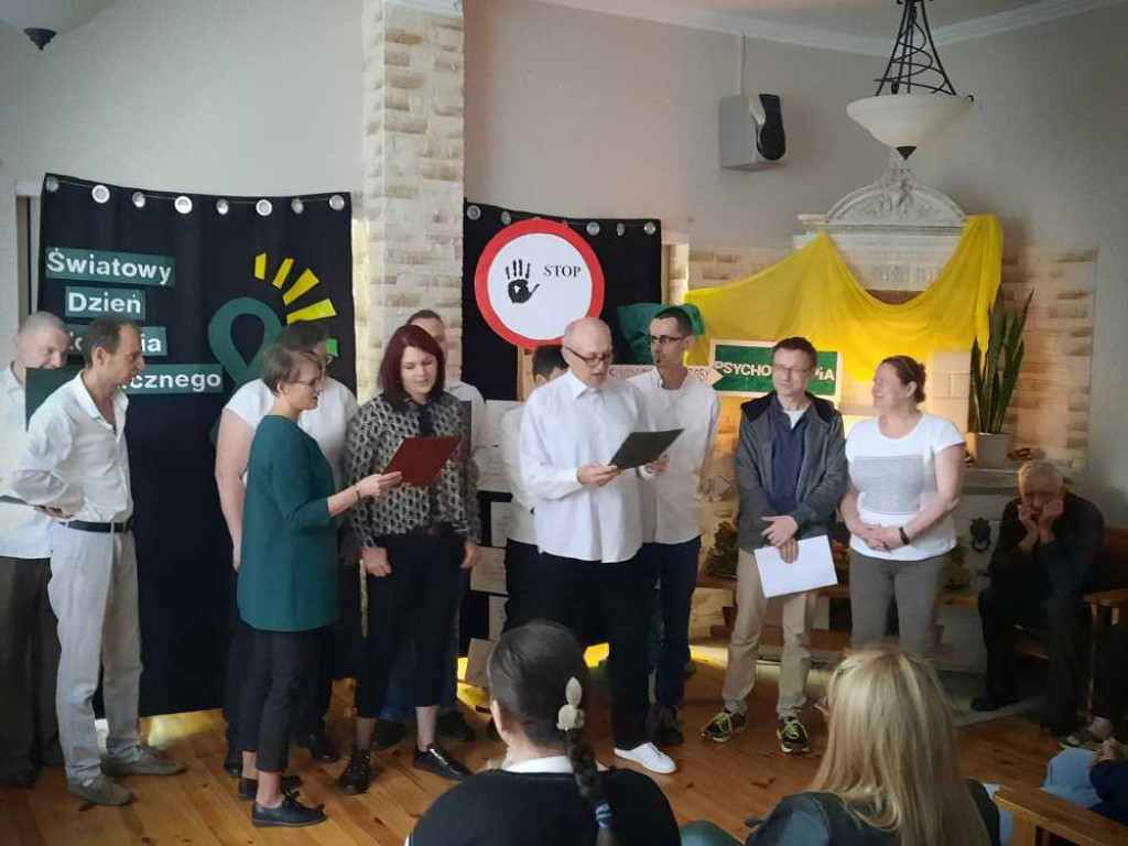 Hrubieszów: Obchody Światowego Dnia Zdrowia Psychicznego w ŚDS [ZDJĘCIA]