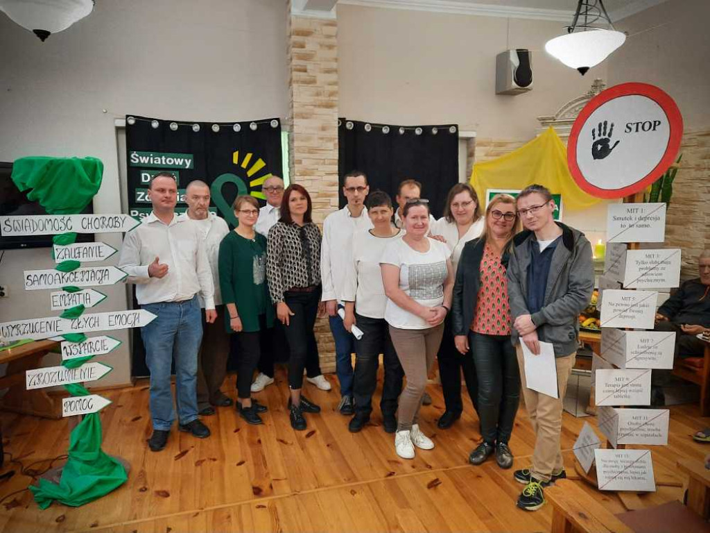 Hrubieszów: Obchody Światowego Dnia Zdrowia Psychicznego w ŚDS [ZDJĘCIA]