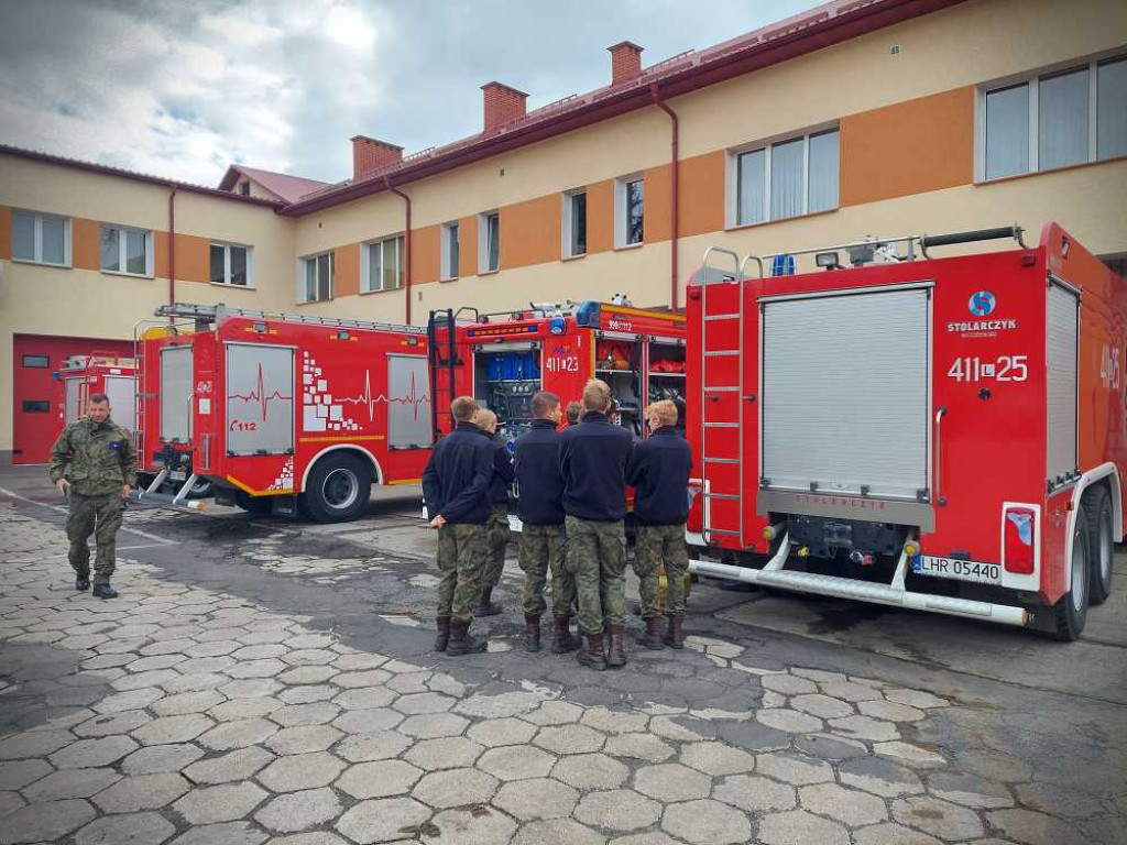 Hrubieszów: Mundurówka w strażackiej komendzie [ZDJĘCIA]