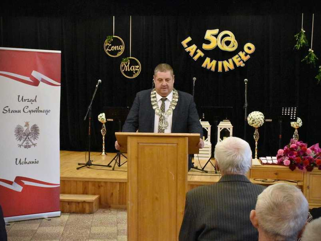 Wspólnie przeżyli 50 lat! Jubileusz par małżeńskich w Uchaniach [ZDJĘCIA]