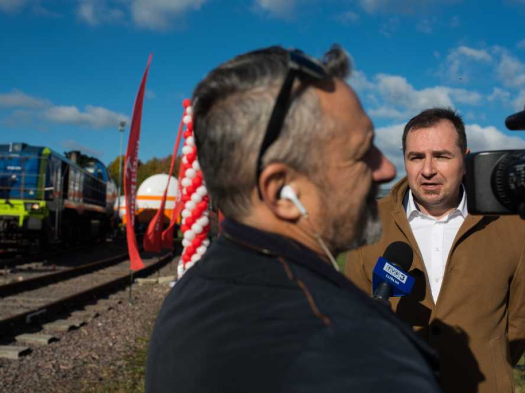Hrubieszów: Przywrócenie do użytkowania bocznicy kolejowej [ZDJĘCIA]