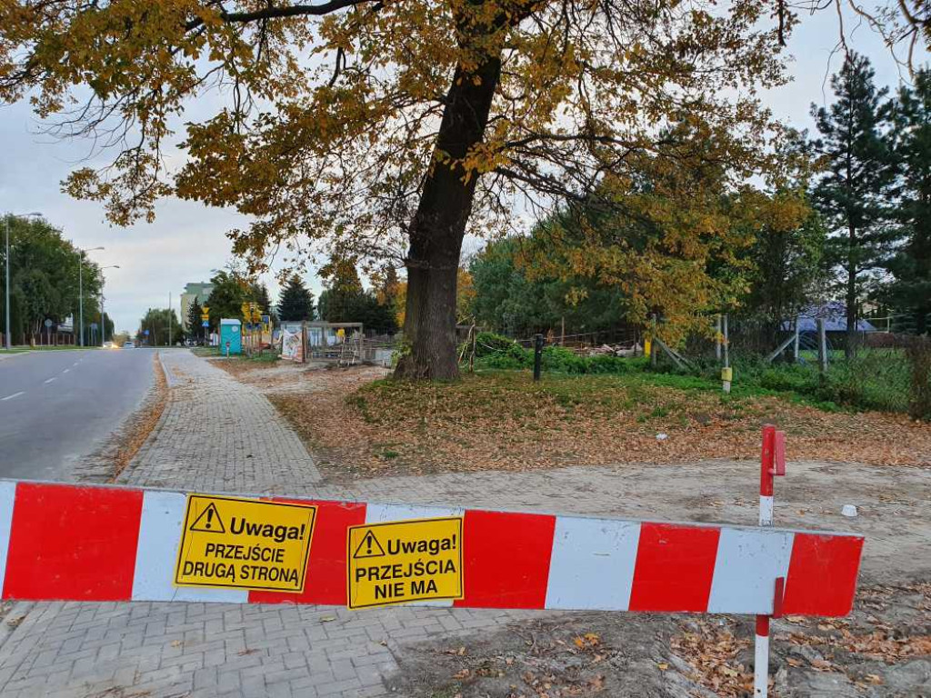 Budowa przy Różanej [ZDJĘCIA]