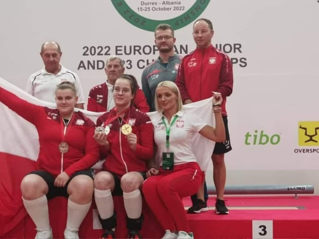 Trener Antoni Czerniak na Mistrzostwach Europy w podnoszeniu ciężarów [ZDJĘCIA]