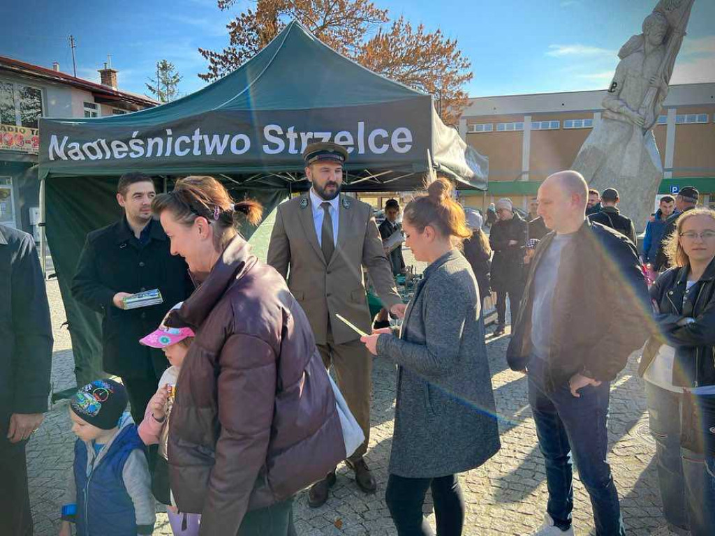Hrubieszów: Tłumy po leśne drzewka [ZDJĘCIA]