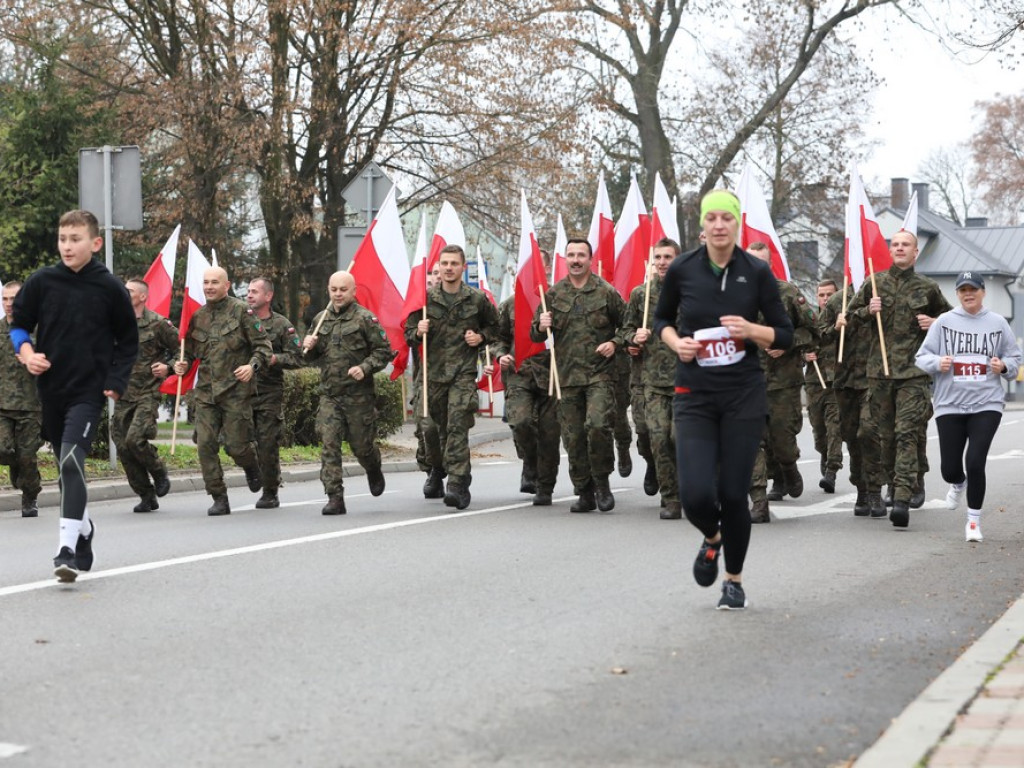 Hrubieszów: Pobiegli razem w Dniu Niepodległości [ZDJĘCIA]