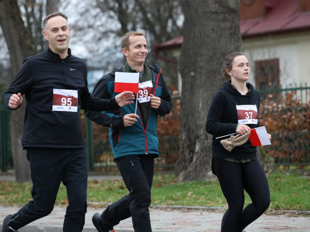 Hrubieszów: Pobiegli razem w Dniu Niepodległości [ZDJĘCIA]