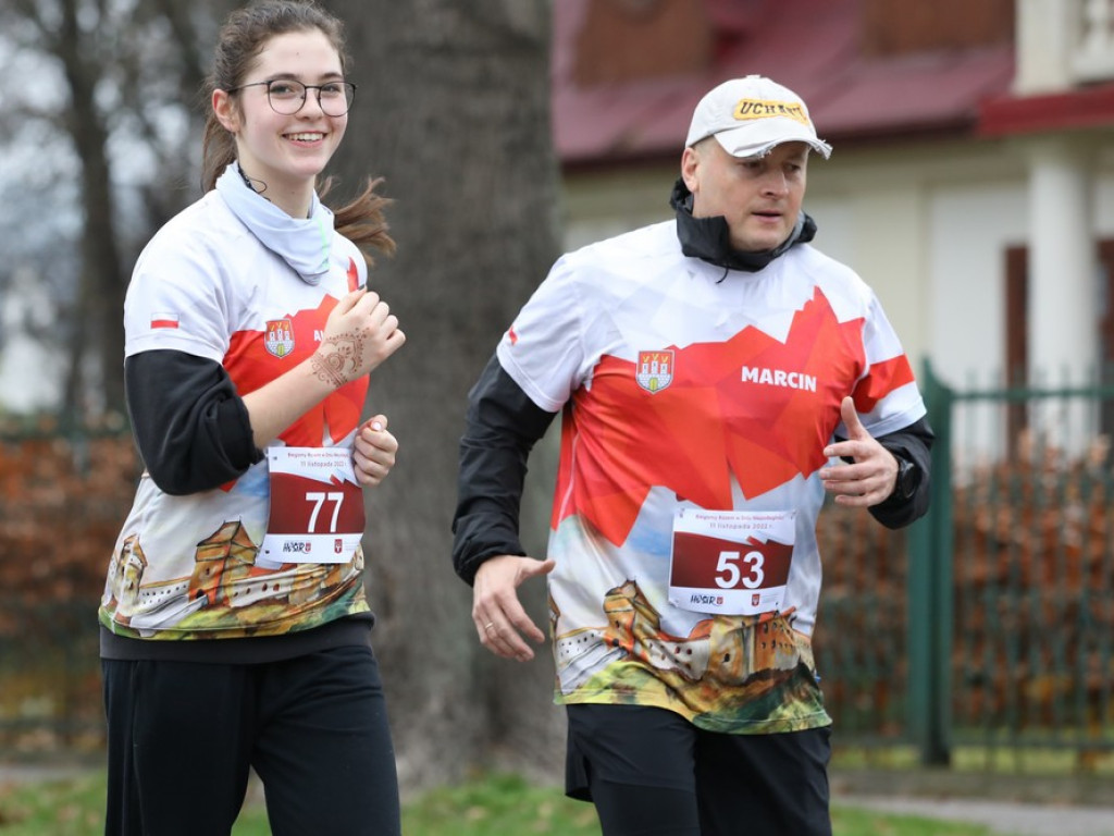 Hrubieszów: Pobiegli razem w Dniu Niepodległości [ZDJĘCIA]