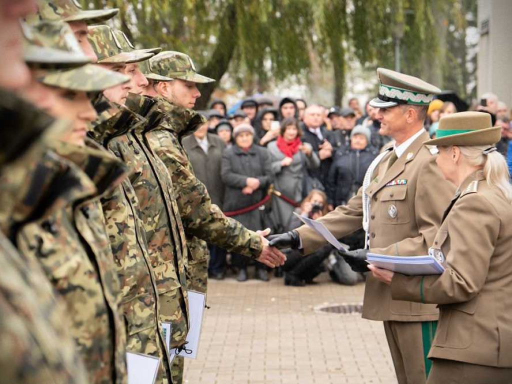 Ślubowanie, awanse i odznaczenia w NOSG [ZDJĘCIA]