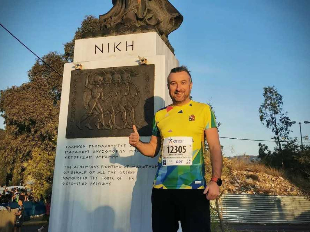 Dziesięć maratonów Pawła Jędrzejewskiego! [ZDJĘCIA]