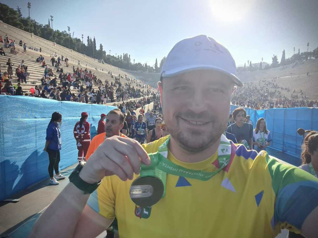 Dziesięć maratonów Pawła Jędrzejewskiego! [ZDJĘCIA]