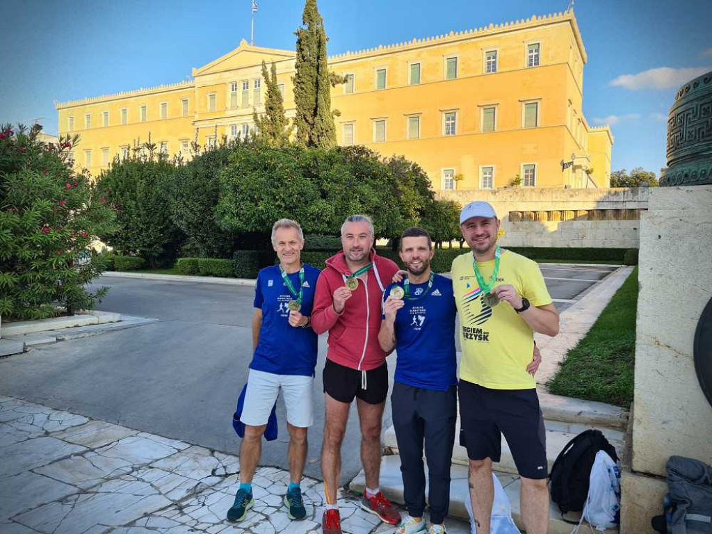 Dziesięć maratonów Pawła Jędrzejewskiego! [ZDJĘCIA]