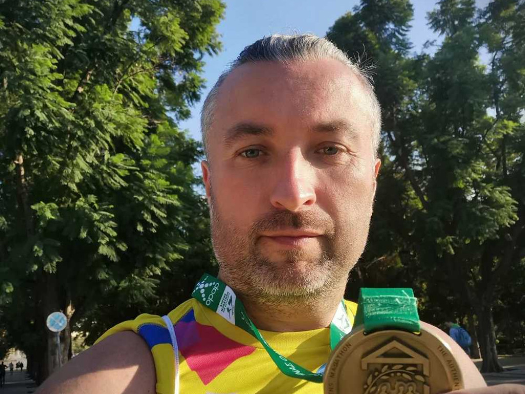 Dziesięć maratonów Pawła Jędrzejewskiego! [ZDJĘCIA]