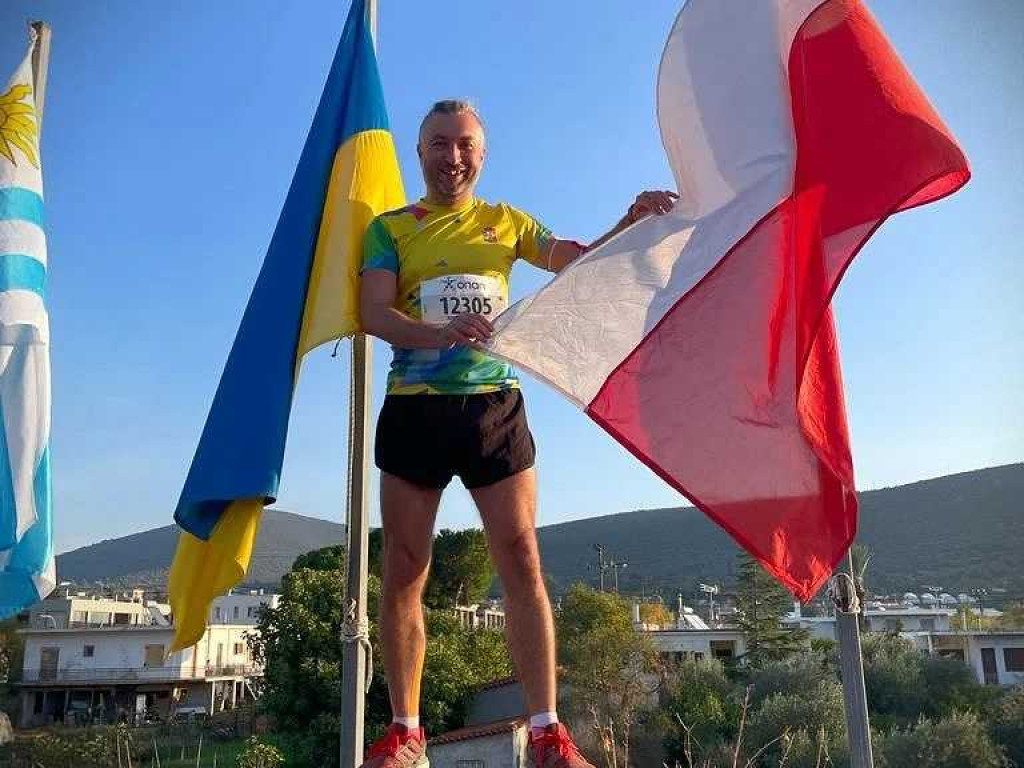 Dziesięć maratonów Pawła Jędrzejewskiego! [ZDJĘCIA]