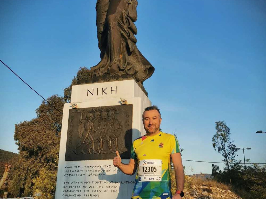 Dziesięć maratonów Pawła Jędrzejewskiego! [ZDJĘCIA]