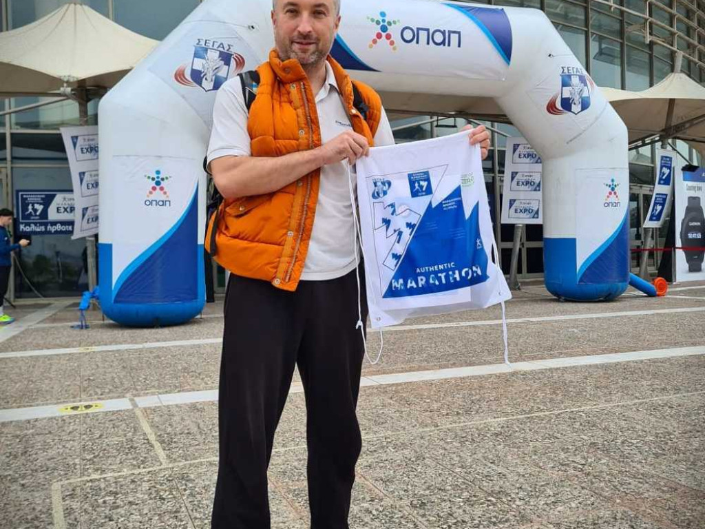 Dziesięć maratonów Pawła Jędrzejewskiego! [ZDJĘCIA]