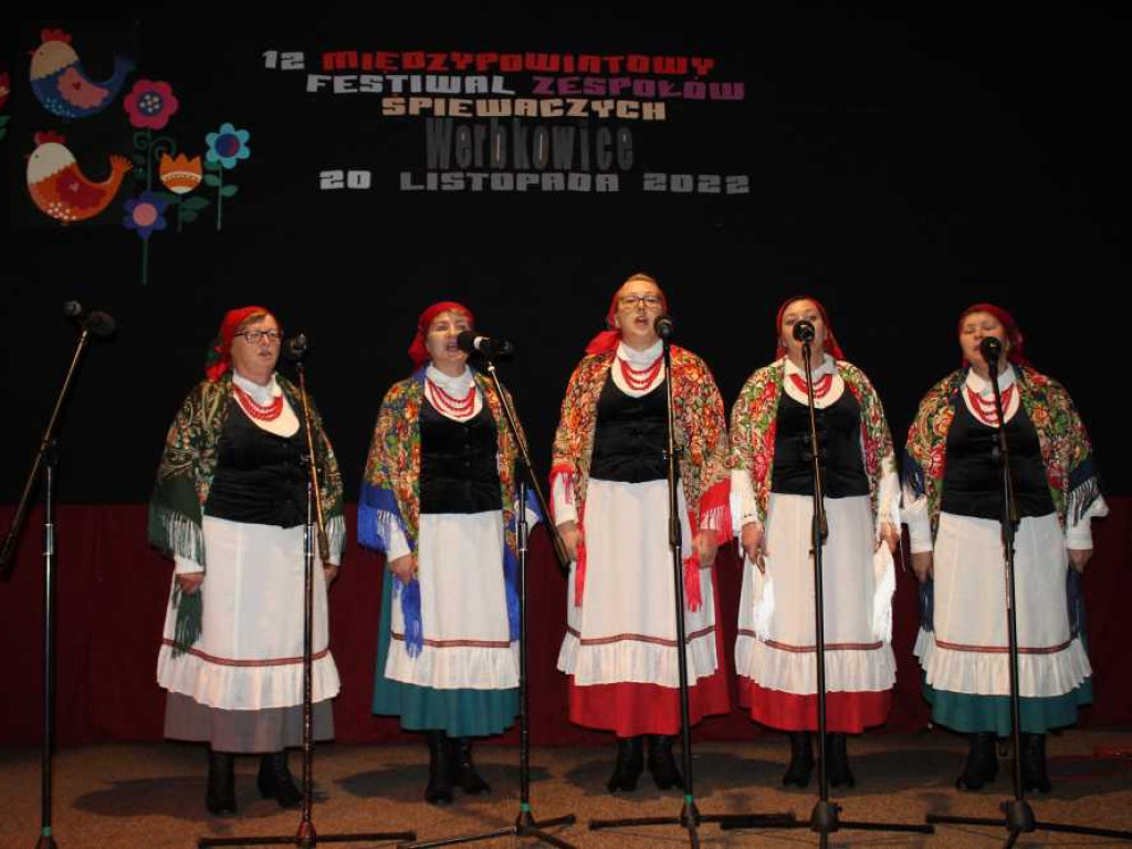 Za nami XII Międzypowiatowy Festiwal Zespołów Śpiewaczych - Werbkowice 2022 [ZDJĘCIA]