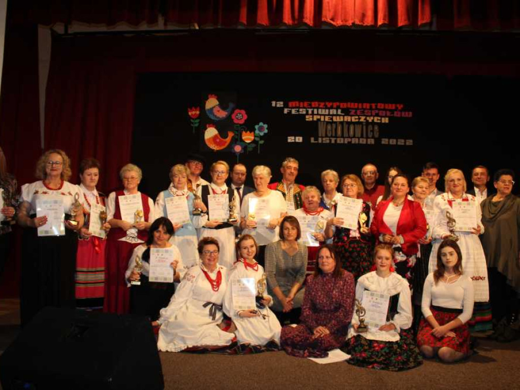 Za nami XII Międzypowiatowy Festiwal Zespołów Śpiewaczych - Werbkowice 2022 [ZDJĘCIA]