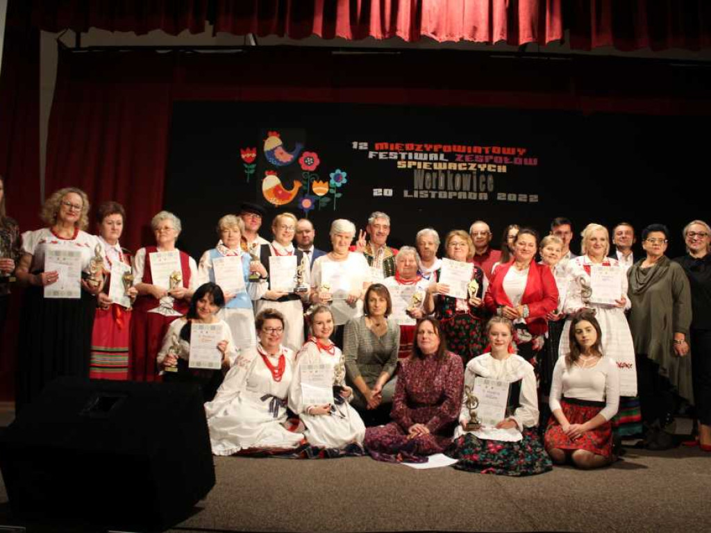 Za nami XII Międzypowiatowy Festiwal Zespołów Śpiewaczych - Werbkowice 2022 [ZDJĘCIA]