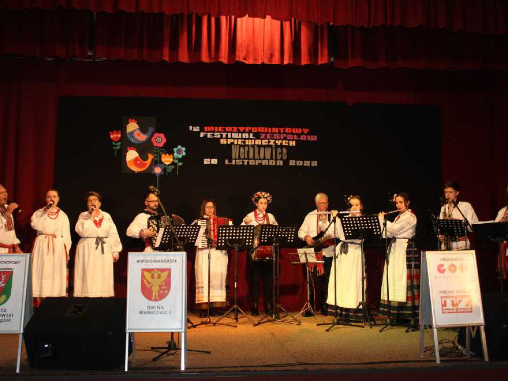 Za nami XII Międzypowiatowy Festiwal Zespołów Śpiewaczych - Werbkowice 2022 [ZDJĘCIA]